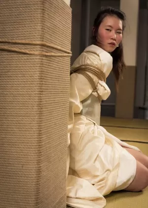 Великолепная покорная азиатка стоит на коленях и трахается лицом к лицу