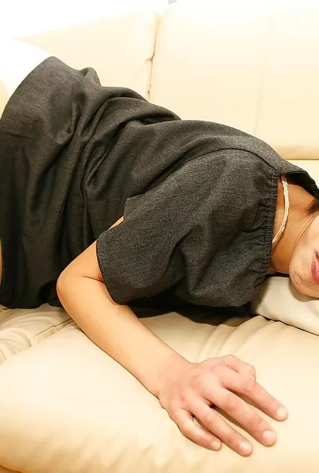 Asian beauty Shinobu Funayama is posing in her lovely sex poses