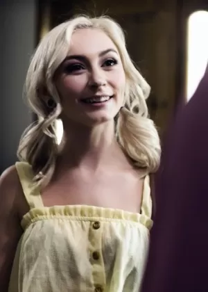 Blonde babysitter joins the couple she sits for in threesome action