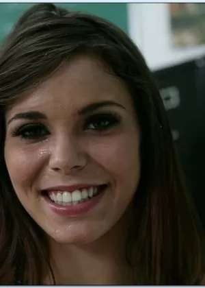 Naughty college girl in glasses Izy-Bella Blu banged by her teacher