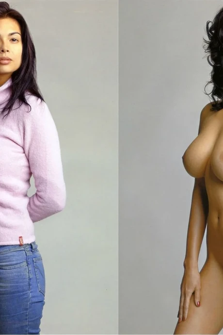 Одетые и раздетые актрисы