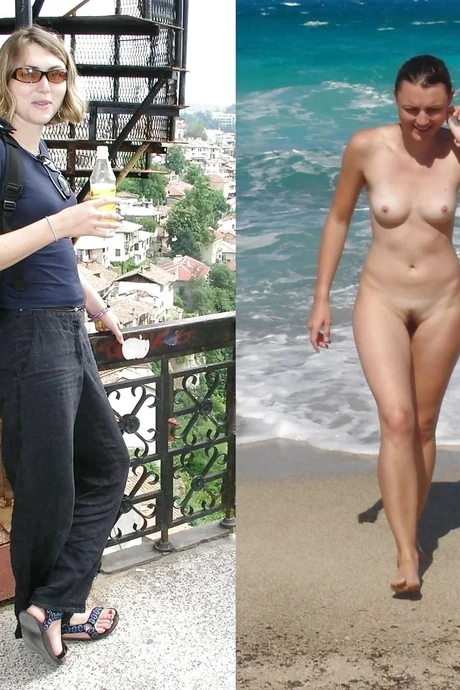 Одетые и раздетые платье