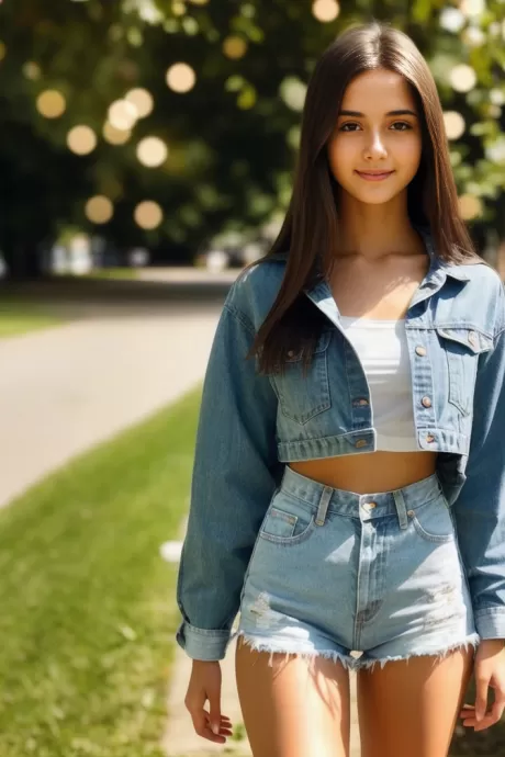 Эротика от искусственного интеллекта модель Мария Ханна 1